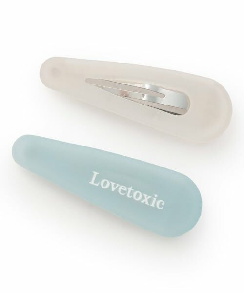Lovetoxic / ラブトキシック ヘアピン | シアーミニパッチンピン（サックス）