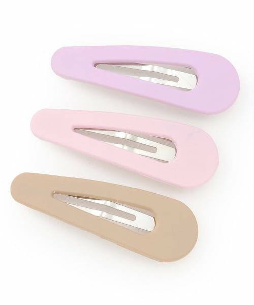 Lovetoxic / ラブトキシック ヘアピン | カラーミニパッチンピン（ピンク）