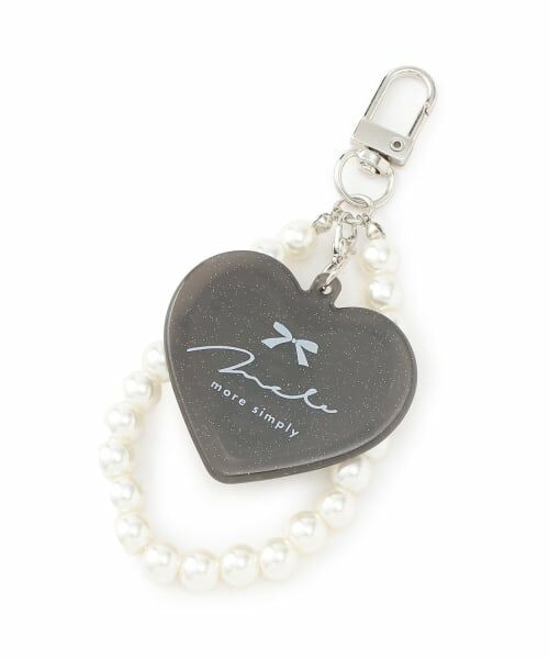 Lovetoxic / ラブトキシック その他小物 | チャーム型ミラー（黒）