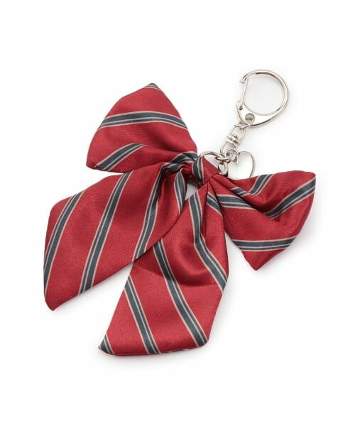 Lovetoxic / ラブトキシック チャーム | 【ラブトキガールコラボ】制服リボン風チャーム（エンジ）