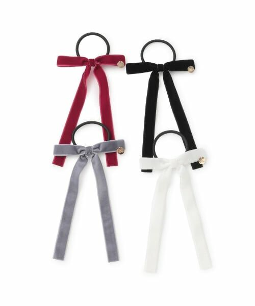 Lovetoxic / ラブトキシック ヘアゴム・シュシュ | ベロアリボンゴム | 詳細3