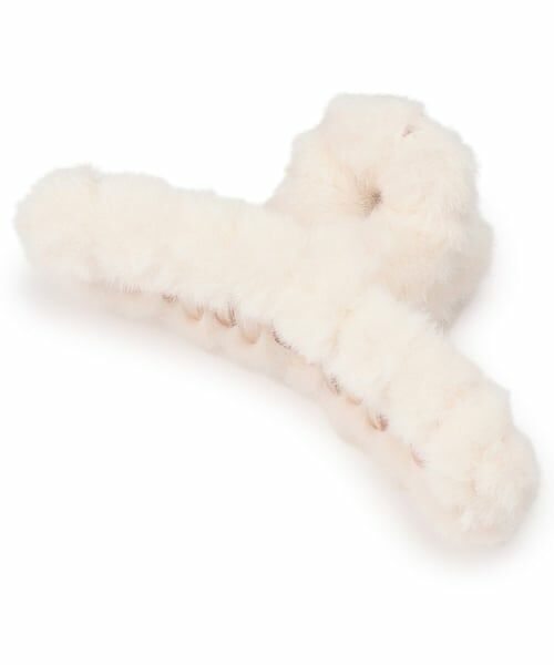 Lovetoxic / ラブトキシック ヘアピン | ファーバンスクリップ（オフ ホワイト）