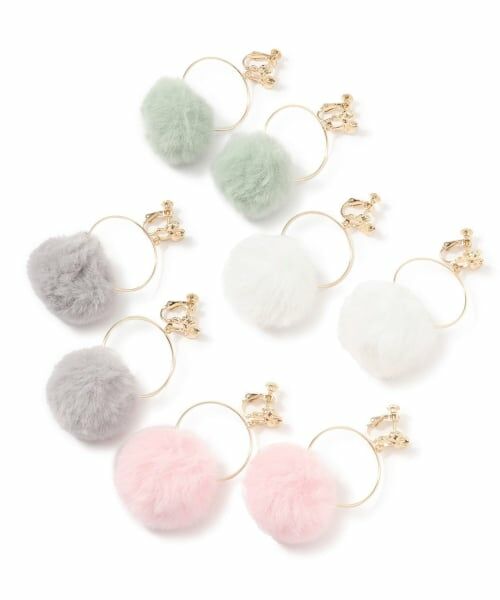Lovetoxic / ラブトキシック ピアス・イヤリング | ファーイヤリング | 詳細5