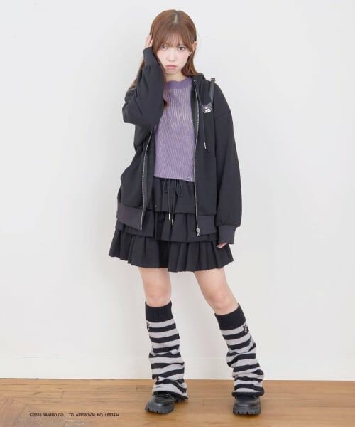 Lovetoxic / ラブトキシック レッグウォーマー | 【サンリオキャラクターズ】ニットレッグカバー | 詳細2