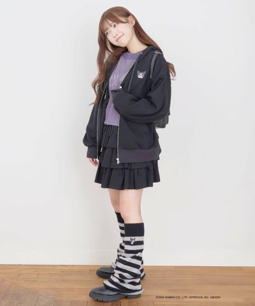 Lovetoxic / ラブトキシック レッグウォーマー | 【サンリオキャラクターズ】ニットレッグカバー | 詳細3