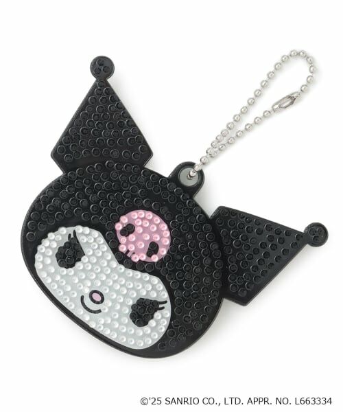 Lovetoxic / ラブトキシック チャーム | 【サンリオキャラクターズ】キラキラフェイスミラーチャーム（クロミ）