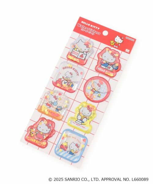 Lovetoxic / ラブトキシック ステーショナリー | 【サンリオ】ウォーターシール（赤）