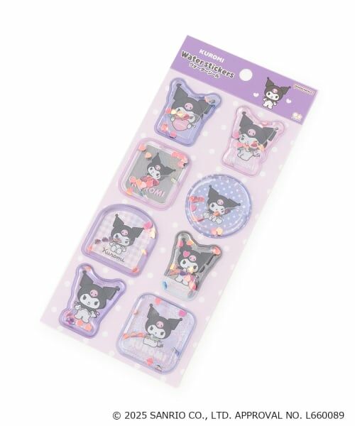 Lovetoxic / ラブトキシック ステーショナリー | 【サンリオ】ウォーターシール（パープル）