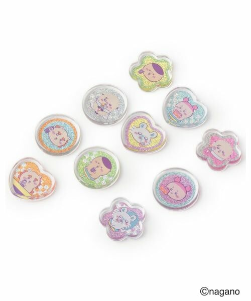 Lovetoxic / ラブトキシック ステーショナリー | 【ちいかわ】おはじき風シール（パープル）