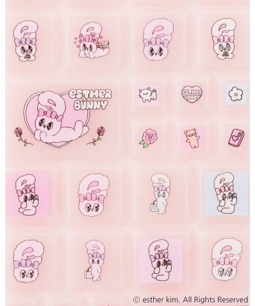 Lovetoxic / ラブトキシック ステーショナリー | 【eSTHeRBUNNY】タイルシール | 詳細2