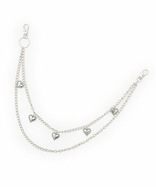 Lovetoxic / ラブトキシック ベルト・サスペンダー | 2wayモチーフチェーン（オフ ホワイト）