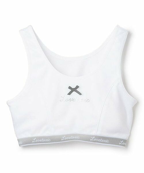 Lovetoxic / ラブトキシック ショーツ | DRYメッシュハーフトップ（オフ ホワイト）