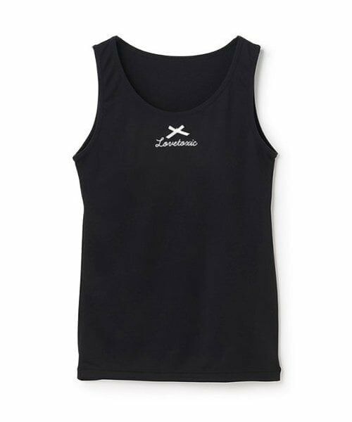 Lovetoxic / ラブトキシック その他インナー・ルームウェア | DRYメッシュタンクトップ（黒）