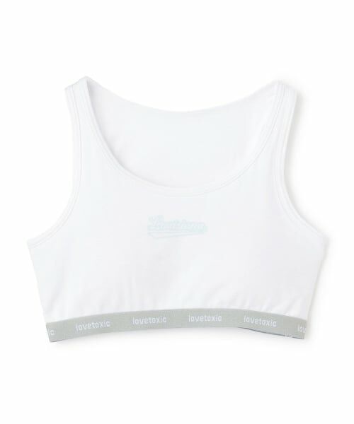 Lovetoxic / ラブトキシック ショーツ | TCベア天ハーフトップ（白）