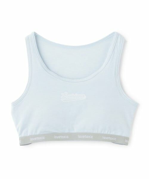 Lovetoxic / ラブトキシック ショーツ | TCベア天ハーフトップ（サックス）