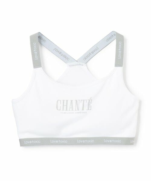 Lovetoxic / ラブトキシック ショーツ | DRYメッシュハーフトップ（白）