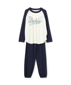 Lovetoxic / ラブトキシック ルームウェア | 【ルームウェア/パジャマ】ロゴラグラン長袖Tシャツ＆パンツセット