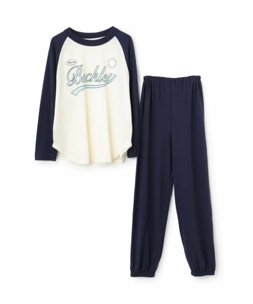 Lovetoxic / ラブトキシック ルームウェア | 【ルームウェア/パジャマ】ロゴラグラン長袖Tシャツ＆パンツセット | 詳細4