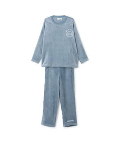 Lovetoxic / ラブトキシック ルームウェア | 【ルームウェア/パジャマ】アニマルサークル刺繍あったかトップス＆パンツセット