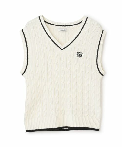 Lovetoxic / ラブトキシック ダウンジャケット・ベスト | 【卒服・セレモニー】【洗える】スクールニットベスト | 詳細5