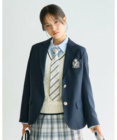 Lovetoxic / ラブトキシック テーラードジャケット | 【卒服・セレモニー】エンブレムつきテーラードジャケット