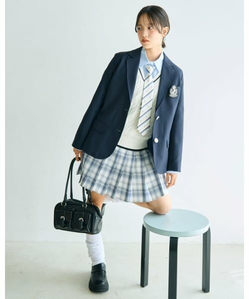 Lovetoxic / ラブトキシック テーラードジャケット | 【卒服・セレモニー】エンブレムつきテーラードジャケット | 詳細2