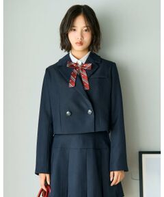 Lovetoxic / ラブトキシック テーラードジャケット | 【卒服・セレモニー】エンブレムつきボレロジャケット