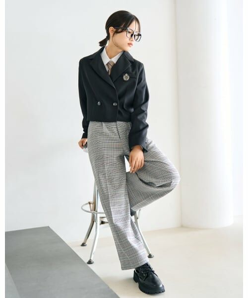 Lovetoxic / ラブトキシック テーラードジャケット | 【卒服・セレモニー】エンブレムつきボレロジャケット | 詳細5