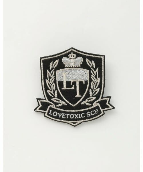 Lovetoxic / ラブトキシック テーラードジャケット | 【卒服・セレモニー】エンブレムつきラインジャケット | 詳細12
