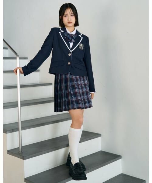 Lovetoxic / ラブトキシック テーラードジャケット | 【卒服・セレモニー】エンブレムつきラインジャケット | 詳細2