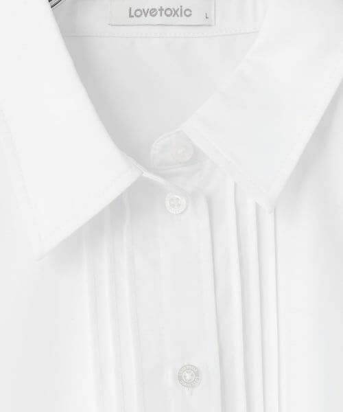 Lovetoxic / ラブトキシック シャツ・ブラウス | 【卒服・セレモニー】【イージーケア】タックブラウス | 詳細5