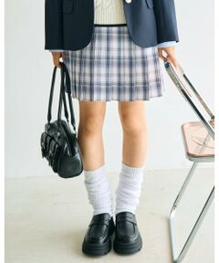 Lovetoxic / ラブトキシック ミニ・ひざ丈スカート | 【卒服・セレモニー】チェック柄プリーツスカパン