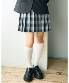 Lovetoxic / ラブトキシック ミニ・ひざ丈スカート | 【卒服・セレモニー】チェック柄プリーツスカパン