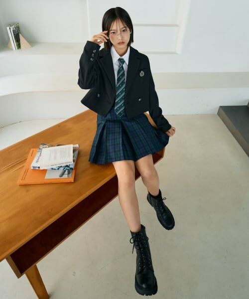 Lovetoxic / ラブトキシック ミニ・ひざ丈スカート | 【卒服・セレモニー】ボックスプリーツスカパン | 詳細2