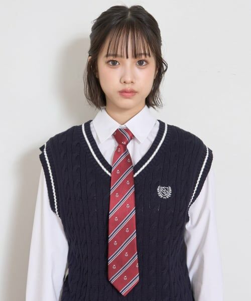 Lovetoxic / ラブトキシック ネクタイ | 【卒服・セレモニー】ネクタイ（エンジ）