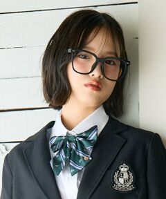 【卒服・セレモニー】レジメンタル柄リボンタイ