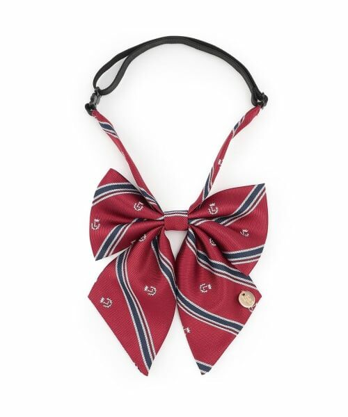 Lovetoxic / ラブトキシック ネクタイ | 【卒服・セレモニー】レジメンタル柄リボンタイ | 詳細2