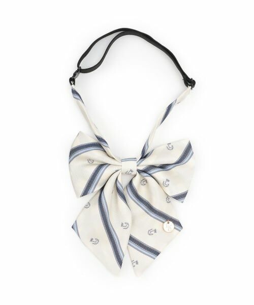 Lovetoxic / ラブトキシック ネクタイ | 【卒服・セレモニー】レジメンタル柄リボンタイ | 詳細3