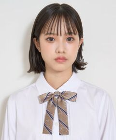 Lovetoxic / ラブトキシック ネクタイ | 【卒服・セレモニー】レジメンタル柄細リボンタイ