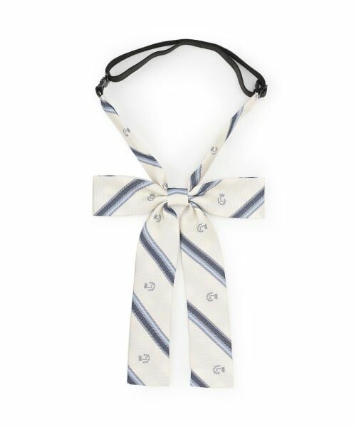 Lovetoxic / ラブトキシック ネクタイ | 【卒服・セレモニー】レジメンタル柄細リボンタイ | 詳細3