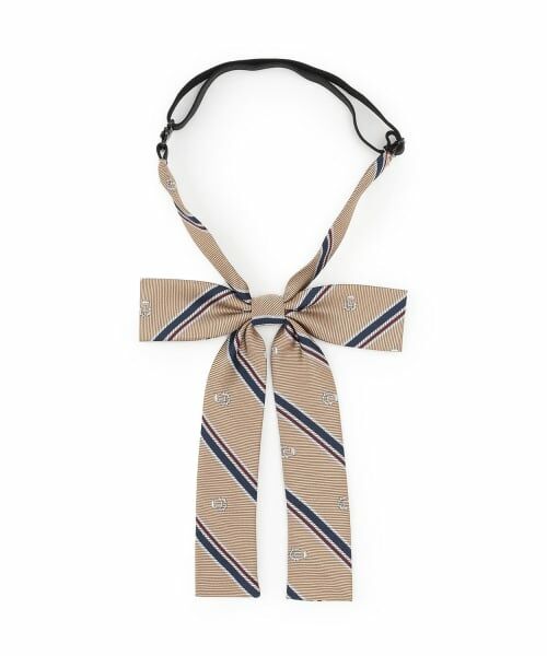 Lovetoxic / ラブトキシック ネクタイ | 【卒服・セレモニー】レジメンタル柄細リボンタイ | 詳細4