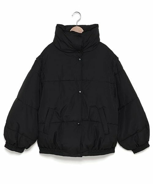 Lovetoxic / ラブトキシック ブルゾン | ビッグパフジャケット（黒）