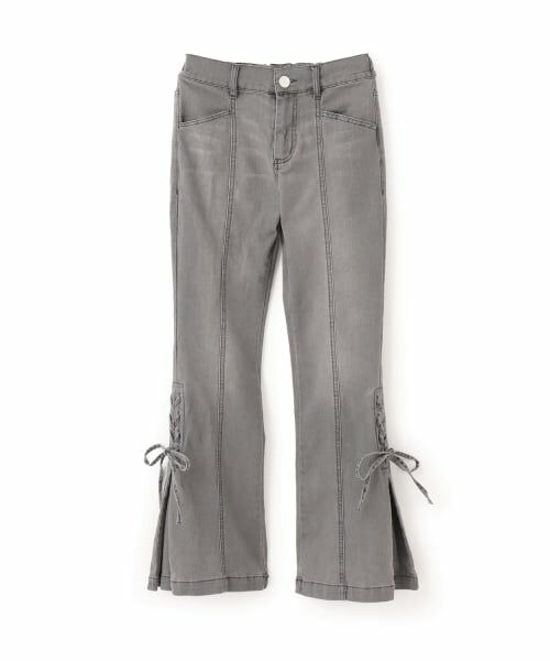 Lovetoxic / ラブトキシック その他パンツ | レースアップフレアデニムパンツ | 詳細9