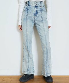 Lovetoxic / ラブトキシック その他パンツ | 【ストレッチ】スタイルアップフレアデニムパンツ