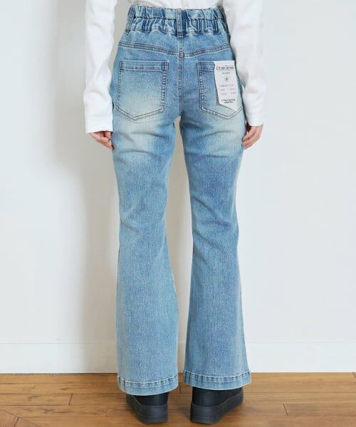 Lovetoxic / ラブトキシック その他パンツ | 【ストレッチ】スタイルアップフレアデニムパンツ | 詳細1