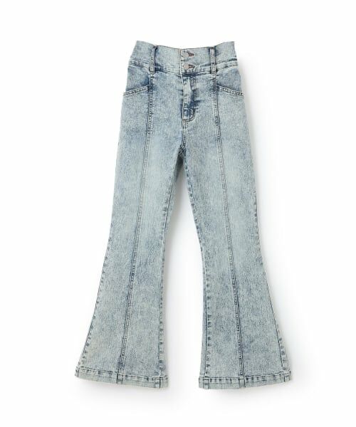 Lovetoxic / ラブトキシック その他パンツ | 【ストレッチ】スタイルアップフレアデニムパンツ | 詳細6