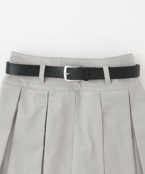 Lovetoxic / ラブトキシック ショート・ハーフ・半端丈パンツ | 【イージーケア】ベルトつきプリーツスカート | 詳細6