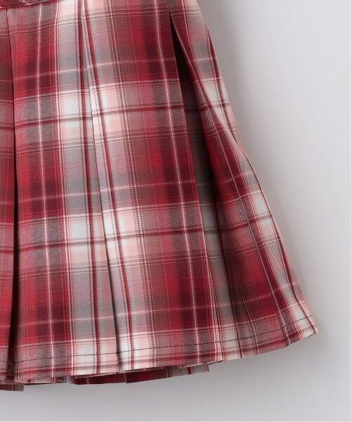 Lovetoxic / ラブトキシック ミニ・ひざ丈スカート | 【イージーケア】ベルトつきチェックプリーツスカート | 詳細10