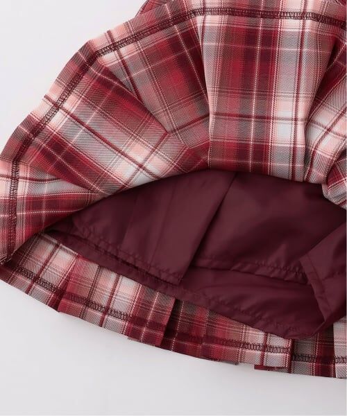 Lovetoxic / ラブトキシック ミニ・ひざ丈スカート | 【イージーケア】ベルトつきチェックプリーツスカート | 詳細13