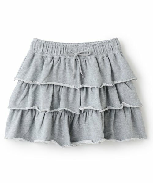 Lovetoxic / ラブトキシック ミニ・ひざ丈スカート | 【綿100%】【セット可】カットティアードミニスカート | 詳細3